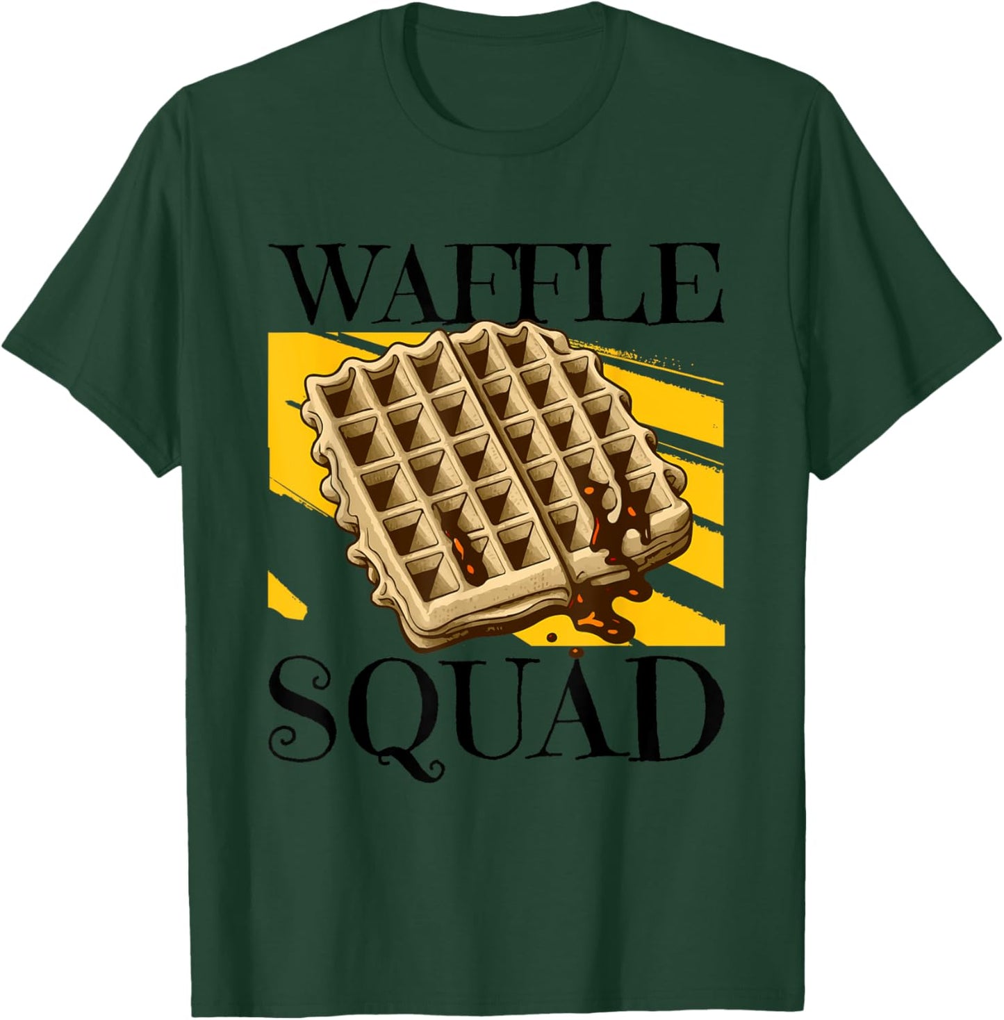 Waffle Squad Ironic Waffle Gourmet Hobby Chef T-Shirt - T-Shirt | Forest