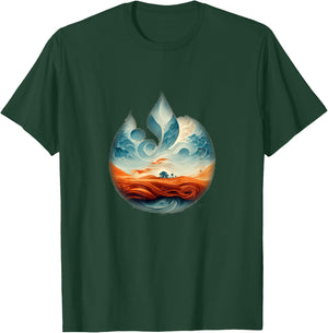 Logo of Water Fire Earth Wind T-Shirt - T-Shirt | Forest