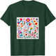 Polish Folk Art Flower Pattern Poland T-Shirt - T-Shirt | Forest
