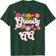Groovy GG Floral Hippie Retro Daisy Flower Mother's Day T-Shirt - T-Shirt | Forest