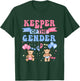Keeper of The Gender Reveal Baby Bear Balloons Pink Or Blue T-Shirt - T-Shirt | Forest
