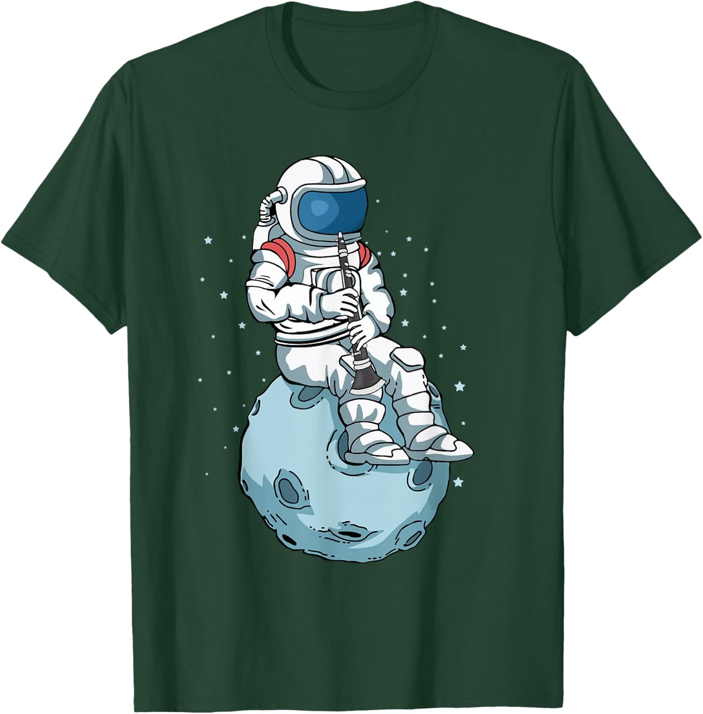Clarinet Men Clarinet Lover Kids Clarinet Player Clarinetist T-Shirt - T-Shirt | Forest