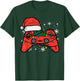 Christmas Gamer Controller Xmas Boys Kids Youth Men Teen T-Shirt - T-Shirt | Forest