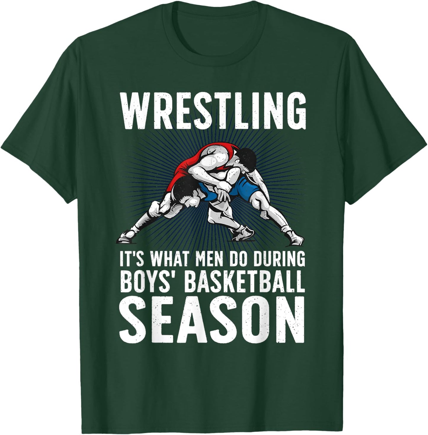 Cool Wrestling Art Boys Wrestle Wrestler Wrestling T-Shirt - T-Shirt | Forest