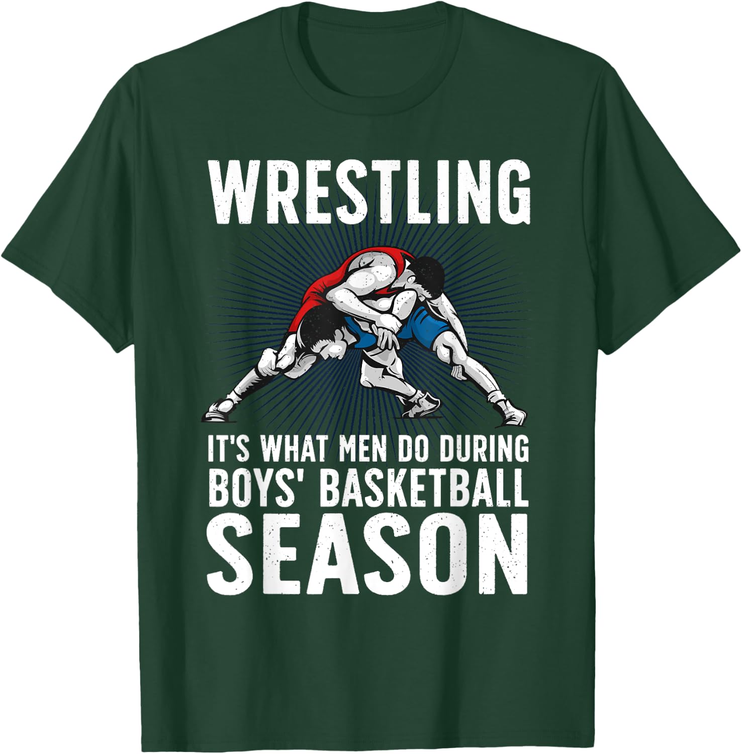 Cool Wrestling Art Boys Wrestle Wrestler Wrestling T-Shirt - T-Shirt | Forest