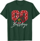 Go Cheer Bulldogs Name Athletic Sports Gift Men Women Boy T-Shirt - T-Shirt | Forest