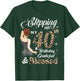 Stepping Into My 40th Birthday Grateful & Blessed Women T-Shirt - T-Shirt | Forest