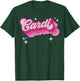 Cardi First Name Vintage Style Personalized Female 70s Retro T-Shirt - T-Shirt | Forest