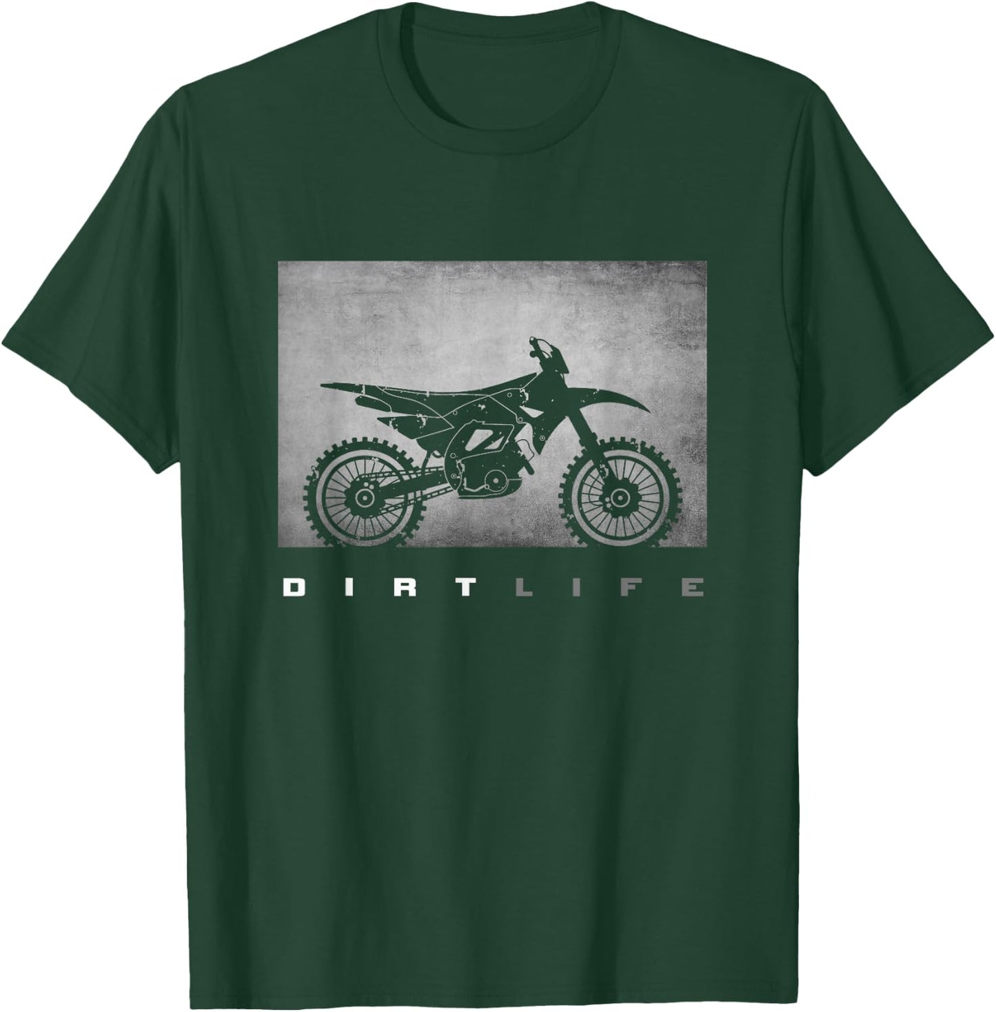 Dirt Bike Motocross Apparel - Dirt Bike Motocross T-Shirt - T-Shirt | Forest