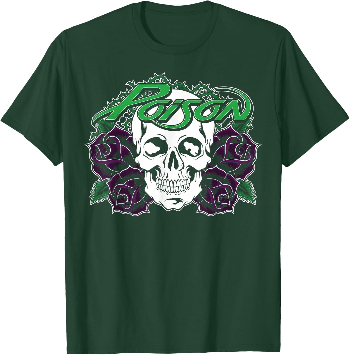 Poison - Purple Rose T-Shirt - T-Shirt | Forest
