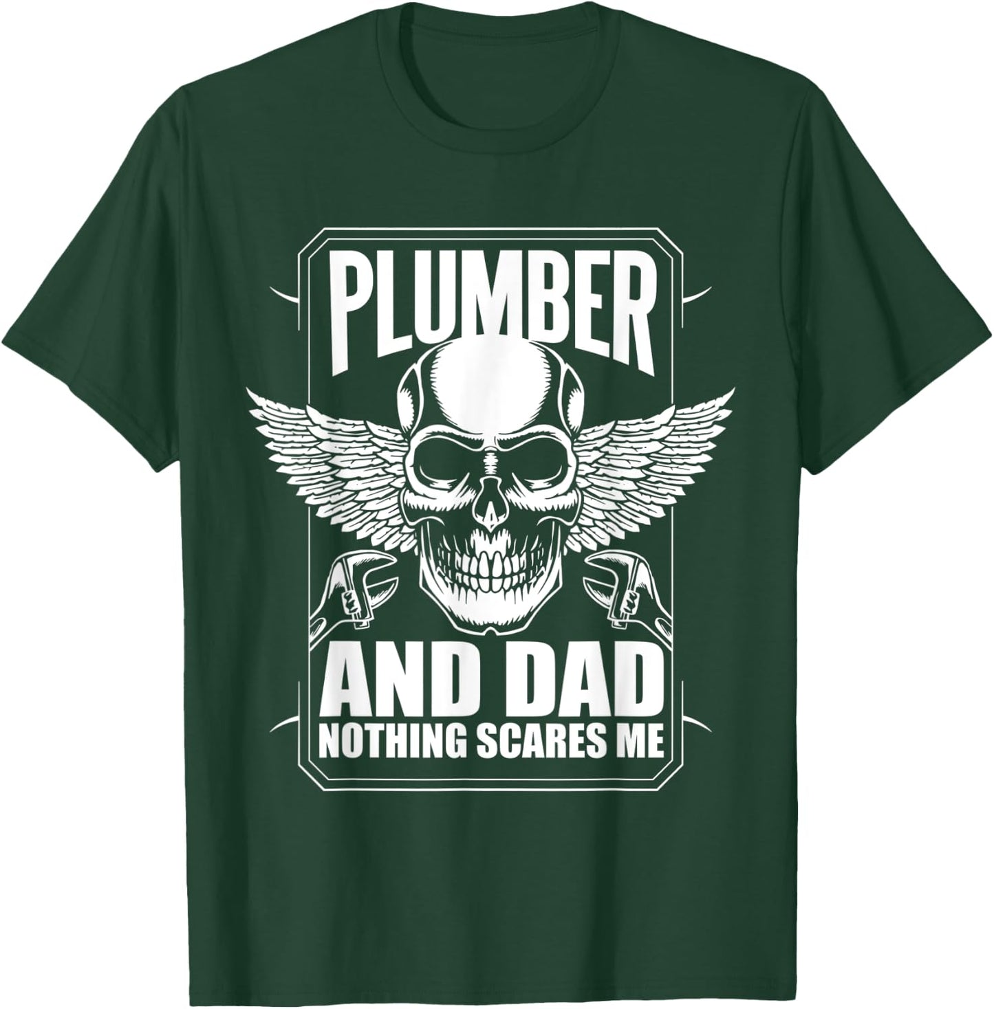 Plumber And Dad T-Shirt - T-Shirt | Forest