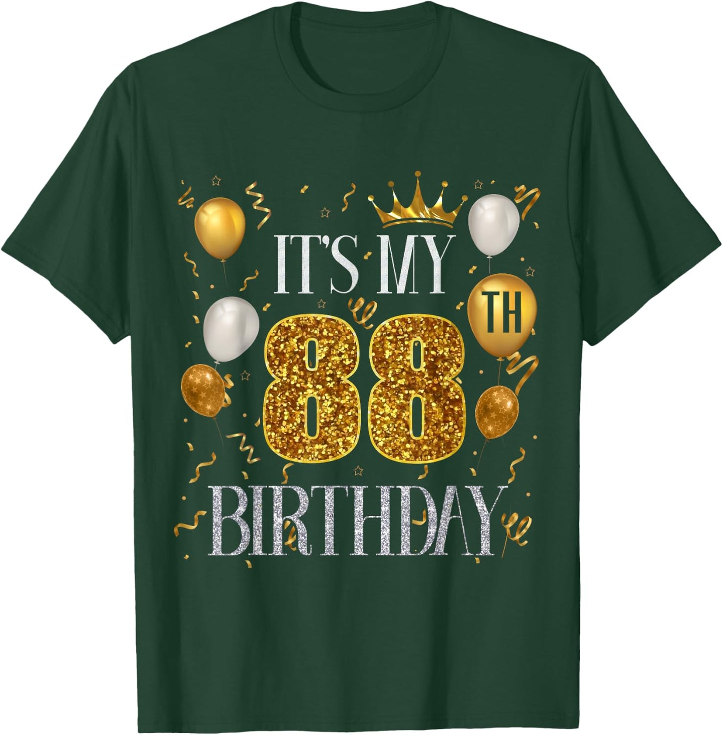 Its My 88th Birthday Happy 1935 Birthday Women T-Shirt - T-Shirt | Forest