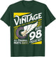 98 Years Vintage 98th Birthday T-Shirt - T-Shirt | Forest