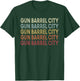 Gun-Barrel-City Texas Gun-Barrel-City TX Retro Vintage Text T-Shirt - T-Shirt | Forest
