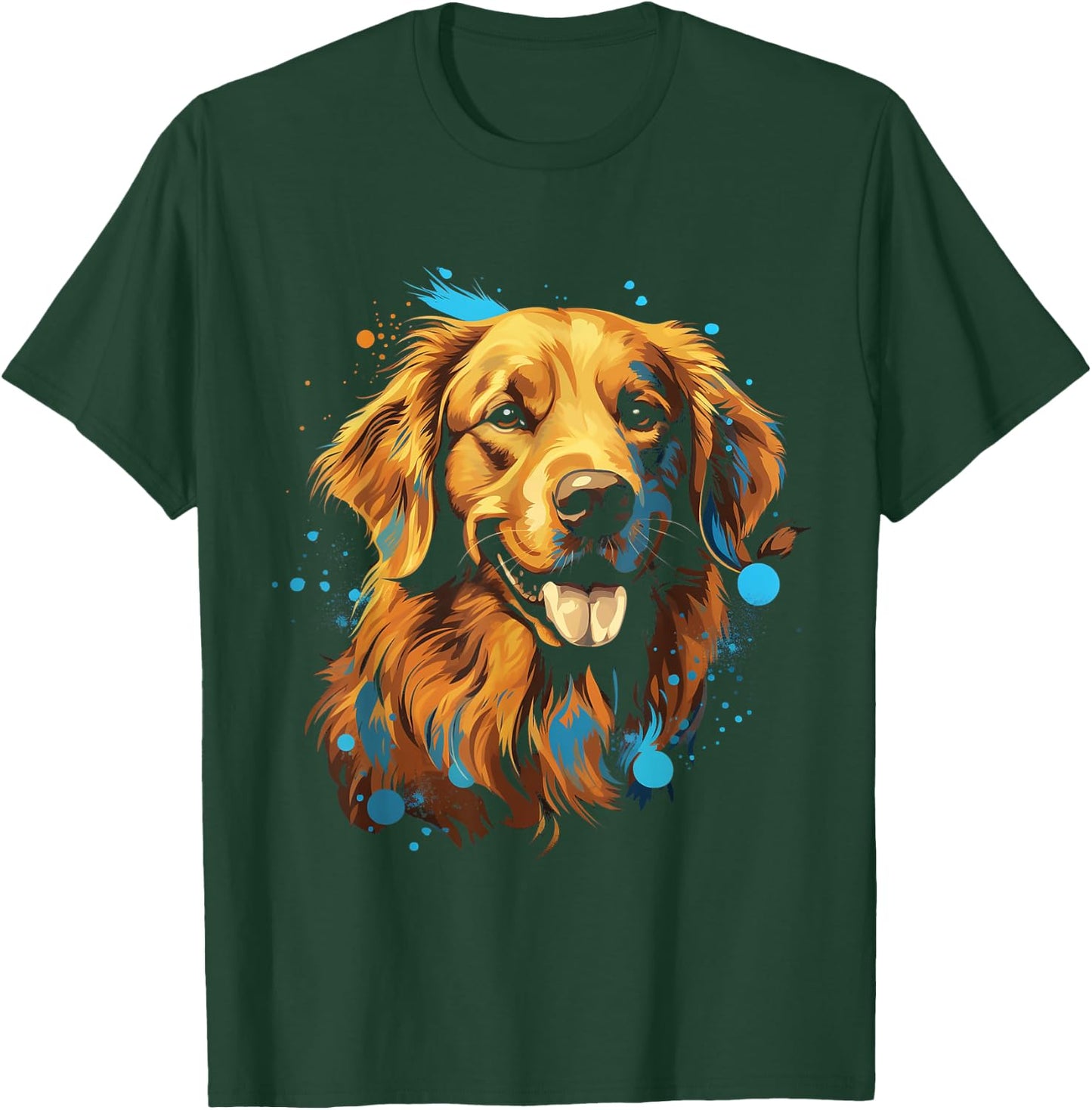 Golden retriever puppy dog Women Kids T-Shirt - T-Shirt | Forest