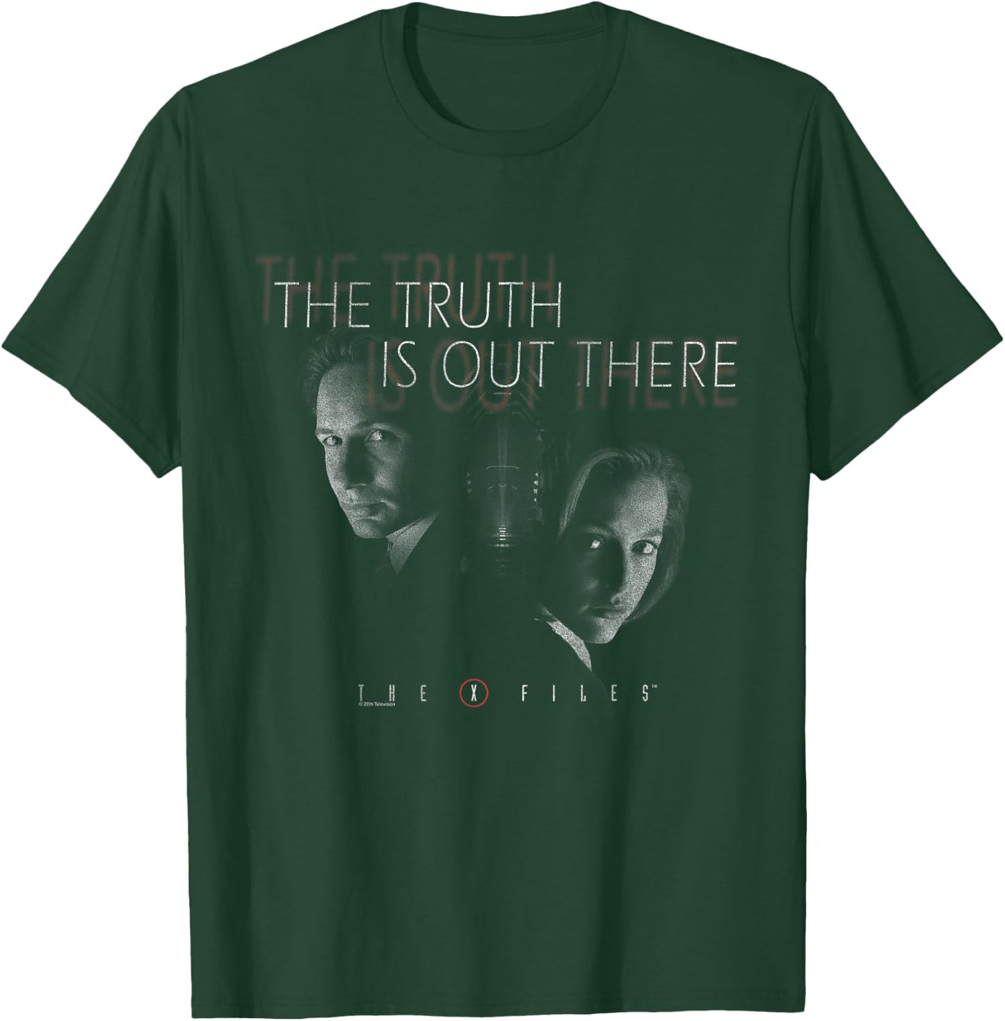 The X-Files Mulder & Scully Truth is Out There Vintage TV T-Shirt - T-Shirt | Forest