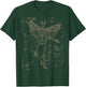 Fairy Grunge Goth Butterfly Skeleton Fairycore T-Shirt - T-Shirt | Forest