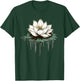 Yoga Botanical Lotus Spiritual T-Shirt - T-Shirt | Forest