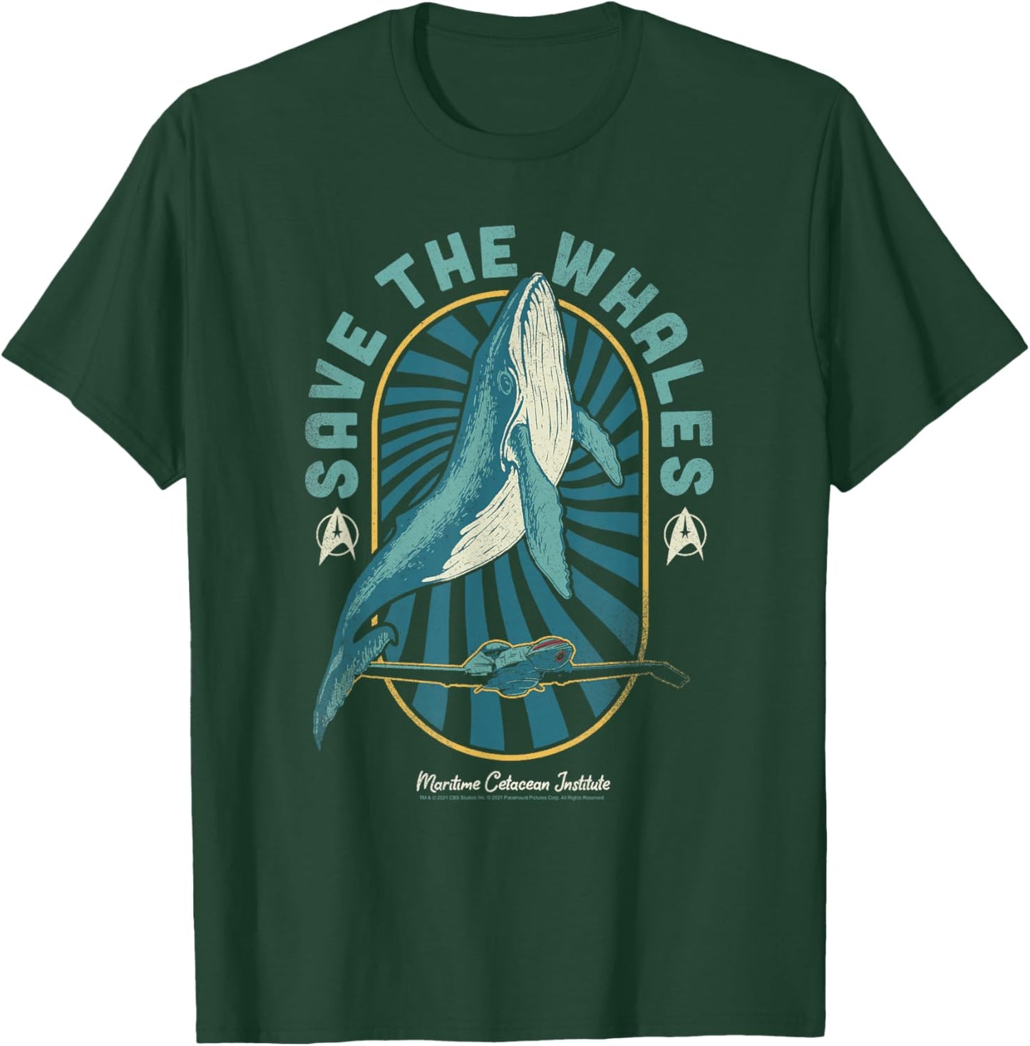 Star Trek IV: The Voyage Home Save The Whales Collection T-Shirt - T-Shirt | Forest