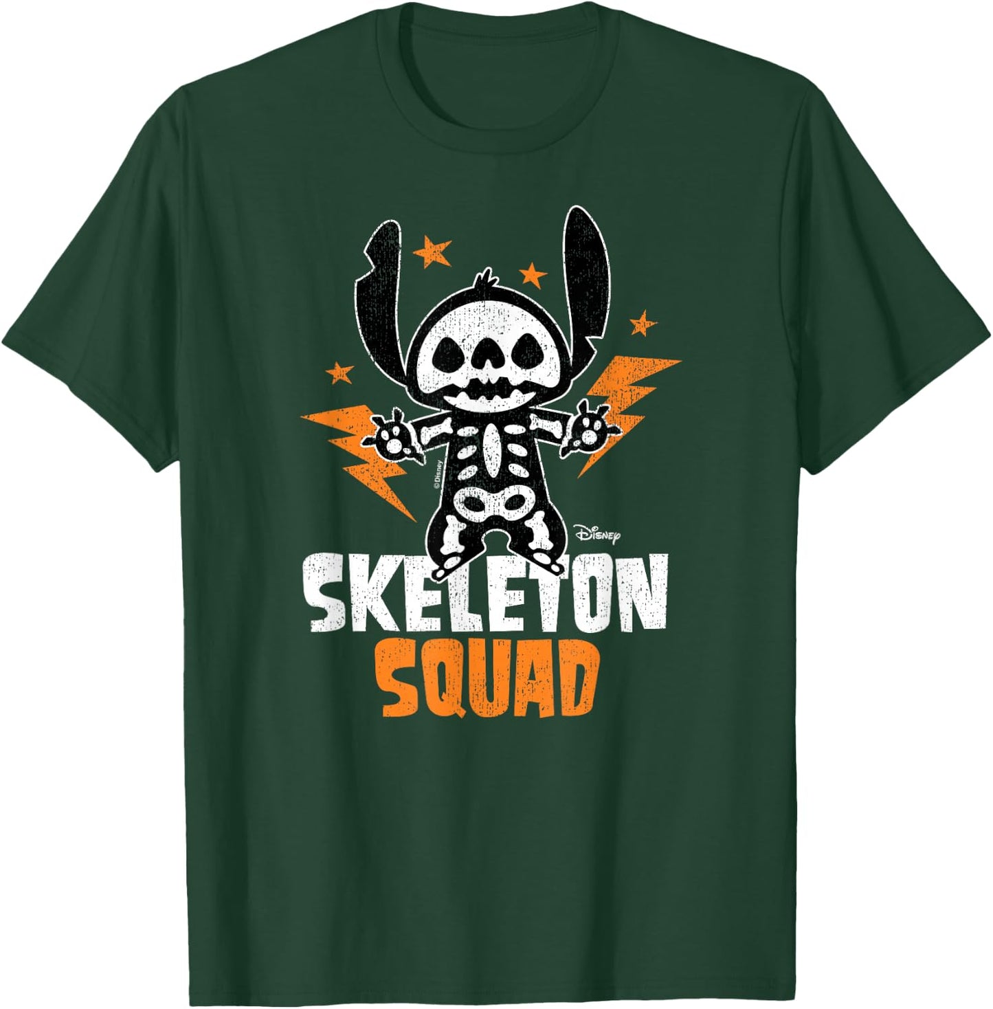 Lilo And Stitch - Skeleton Squad T-Shirt - T-Shirt | Forest