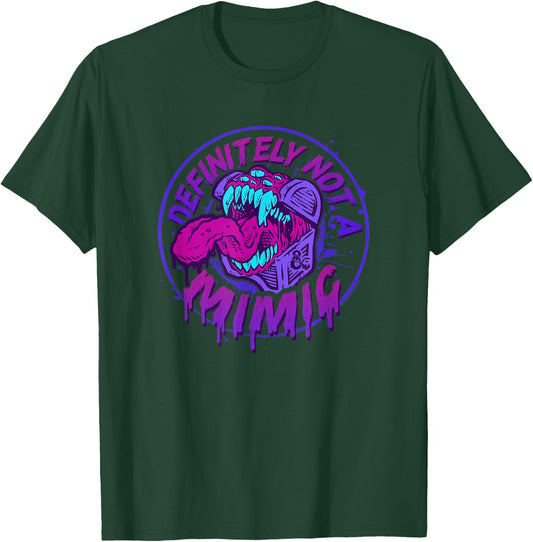 Dungeons & Dragons Definitely Not A Mimic Iconic Logo T-Shirt - T-Shirt | Forest