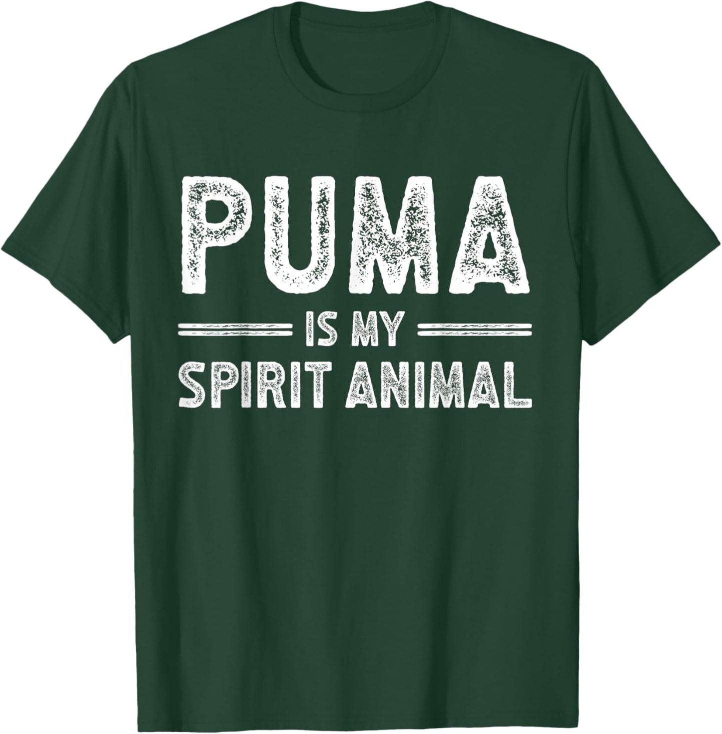 Puma is My Spirit Animal for Puma Lover T-Shirt - T-Shirt | Forest