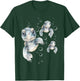 Colorful Swimming Turtles - Summer Vacation Sea Animal Lover Men Women Girls Kids T-Shirt - T-Shirt | Forest