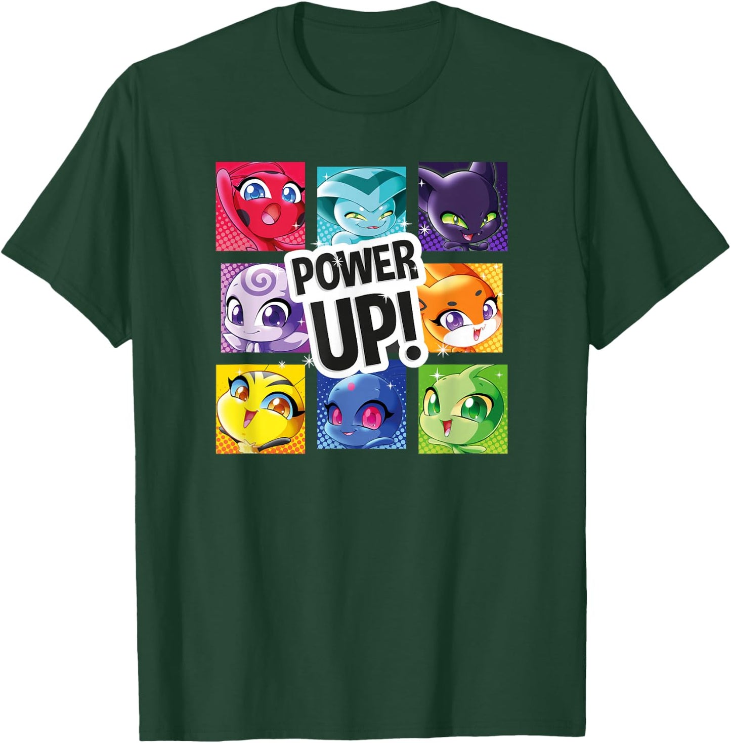 Miraculous Ladybug Kwamis Collection with All Kwamis Small T-Shirt - T-Shirt | Forest
