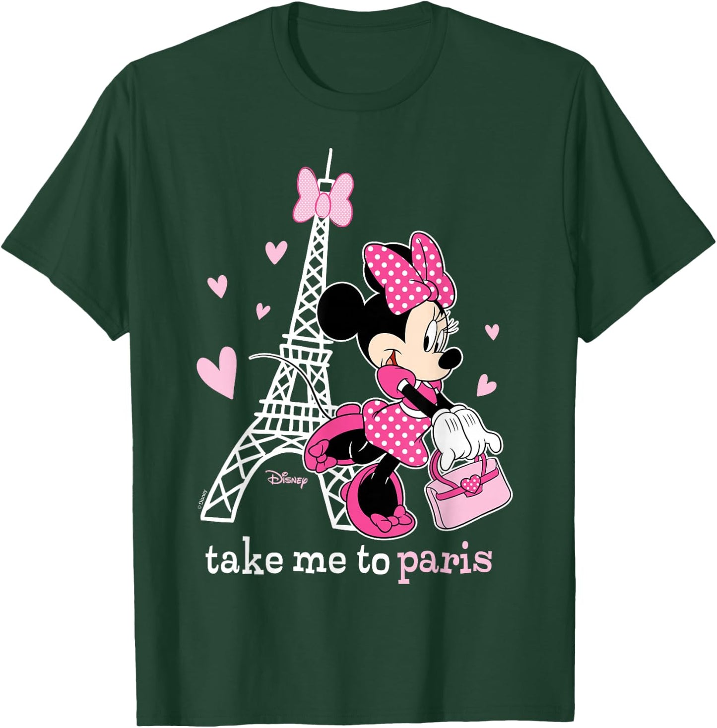 Disney - Minnie Take Me to Paris T-Shirt - T-Shirt | Forest