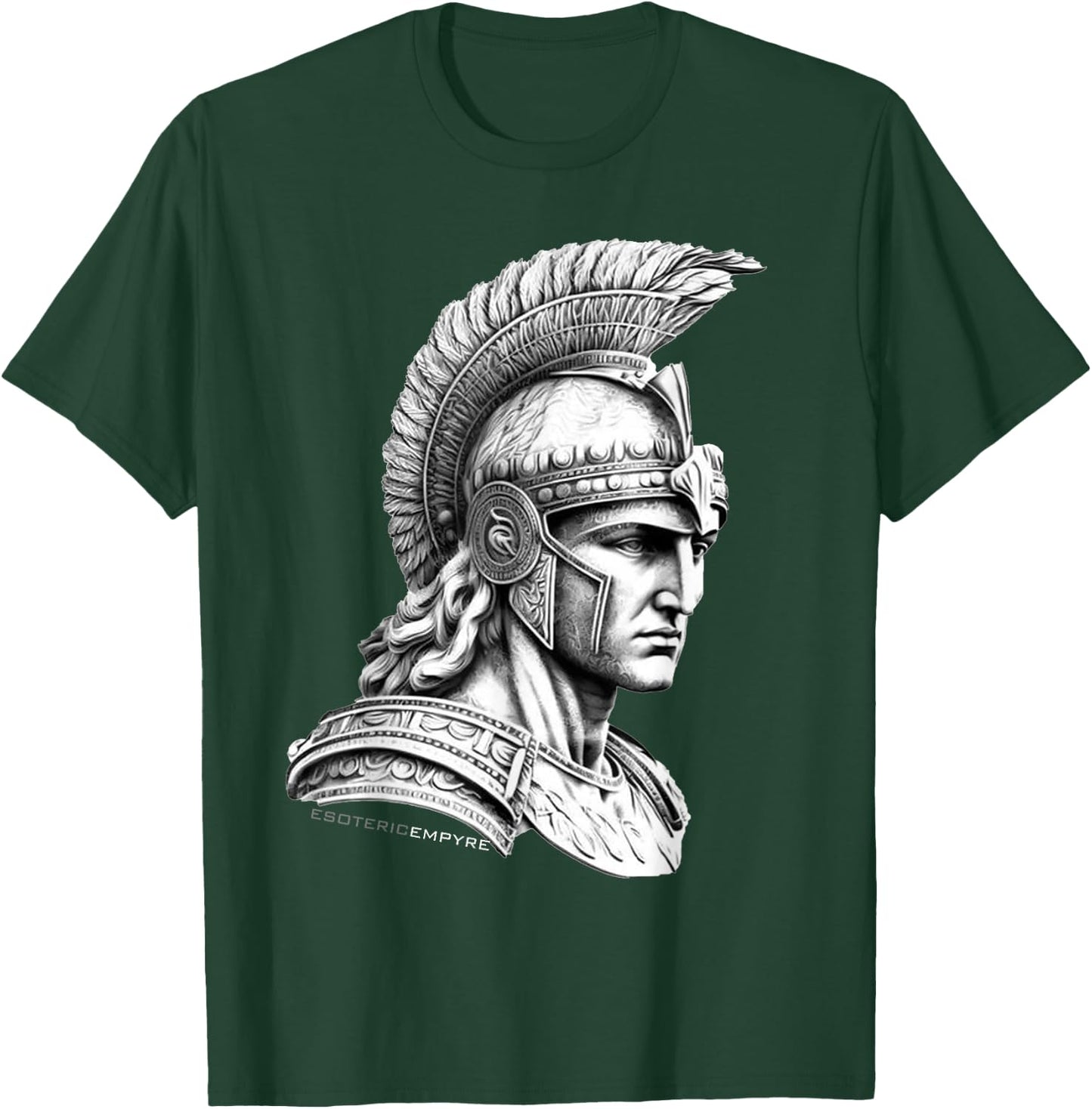 Esoteric Empyre Aries Greek God of War Mars - -Kids, Black, Small T-Shirt - T-Shirt | Forest