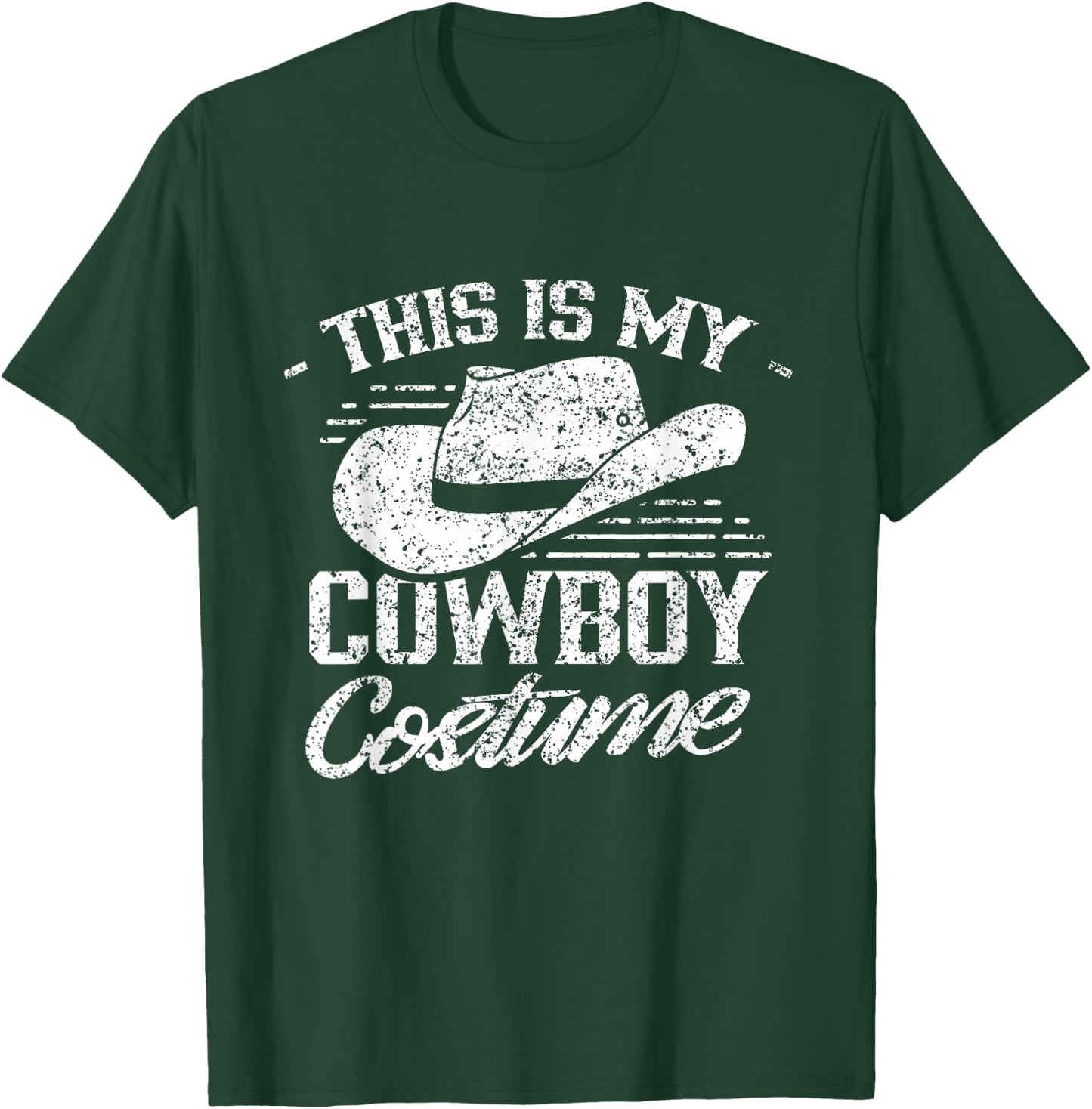 This Is My Cowboy Costume Cute Texas Cowboys T-Shirt - T-Shirt | Forest