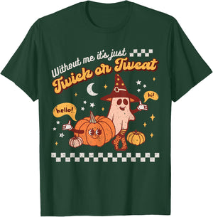 Speech Therapy Retro Spooky Fall Pumpkin Pathologist Season T-Shirt - T-Shirt | Forest