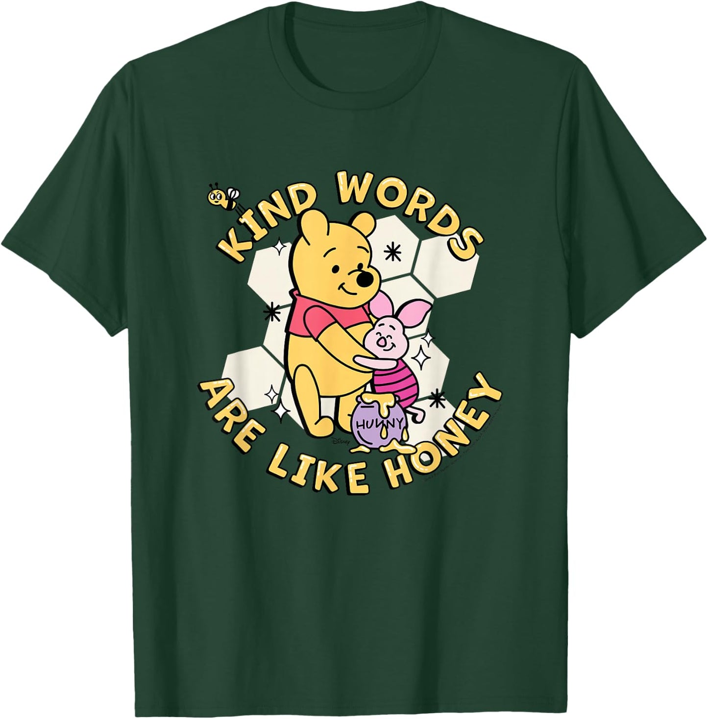 Winnie The Pooh - Kind Words are Like Honey T-Shirt - T-Shirt | Forest