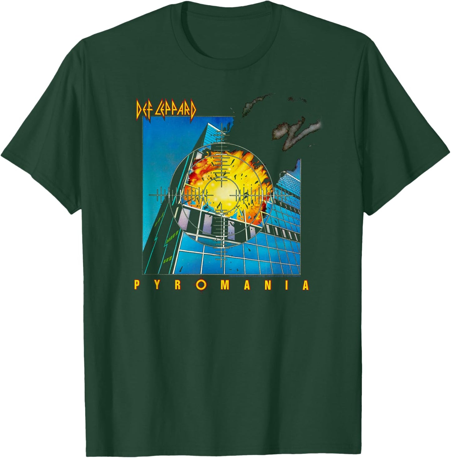 Def Leppard - Pyromania Album T-Shirt - T-Shirt | Forest