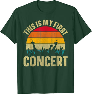 This Is My First Concert T-Shirt - T-Shirt | Forest