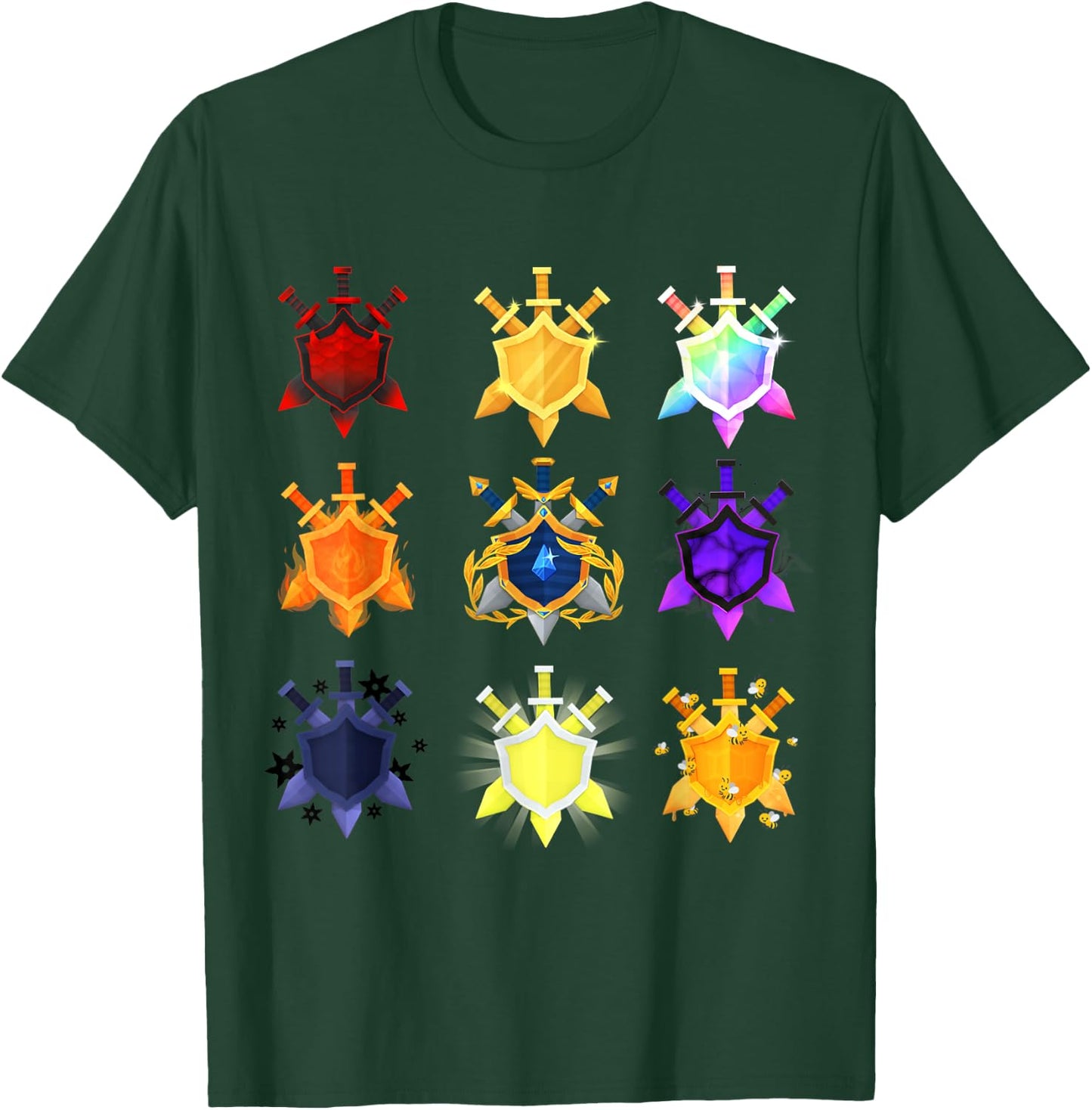 Treasure Quest Emblems T-Shirt - T-Shirt | Forest