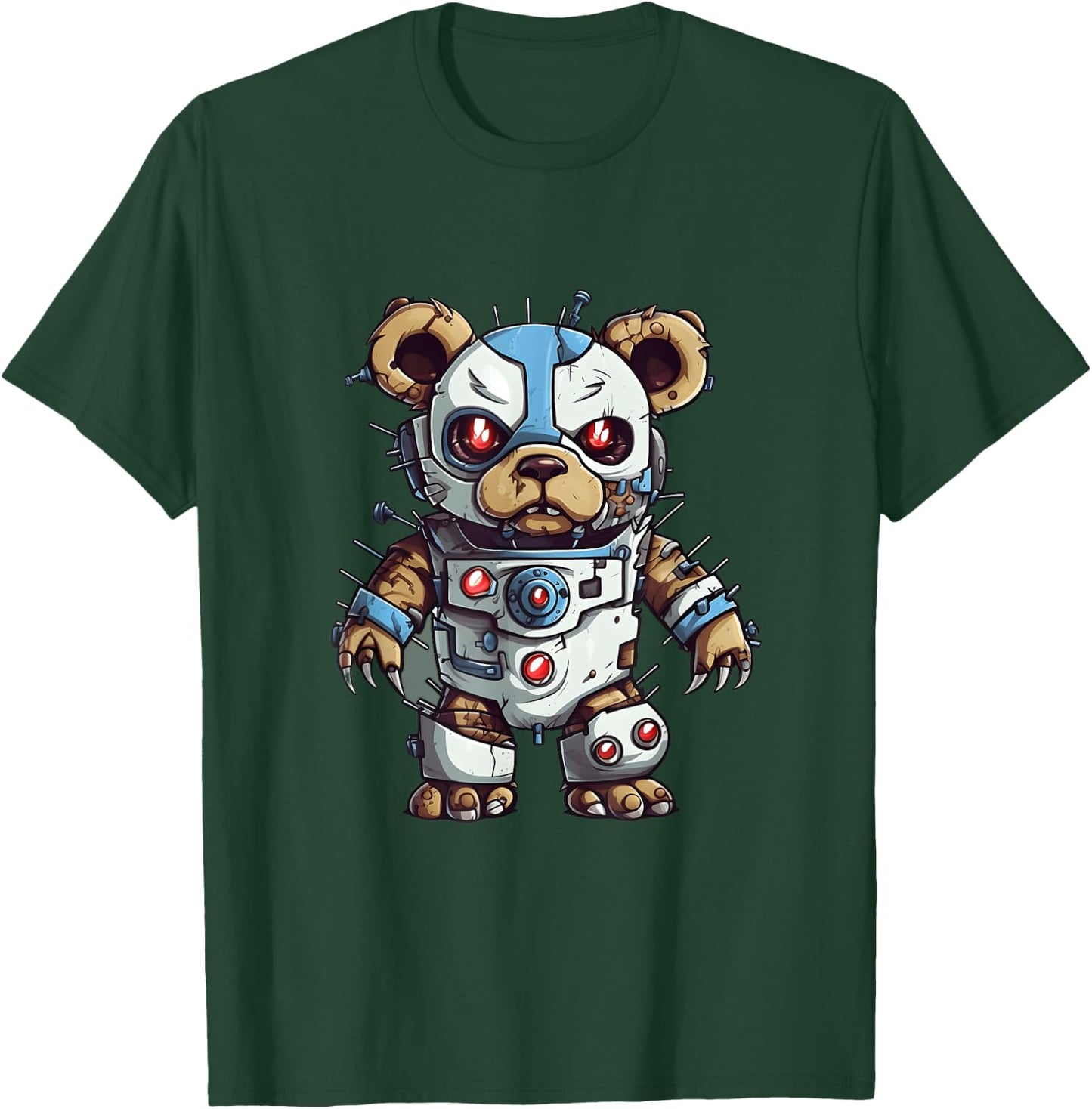 Robot Teddy Bear, Hip Hop Teddy Bear, Cyborg Teddy Bear T-Shirt - T-Shirt | Forest