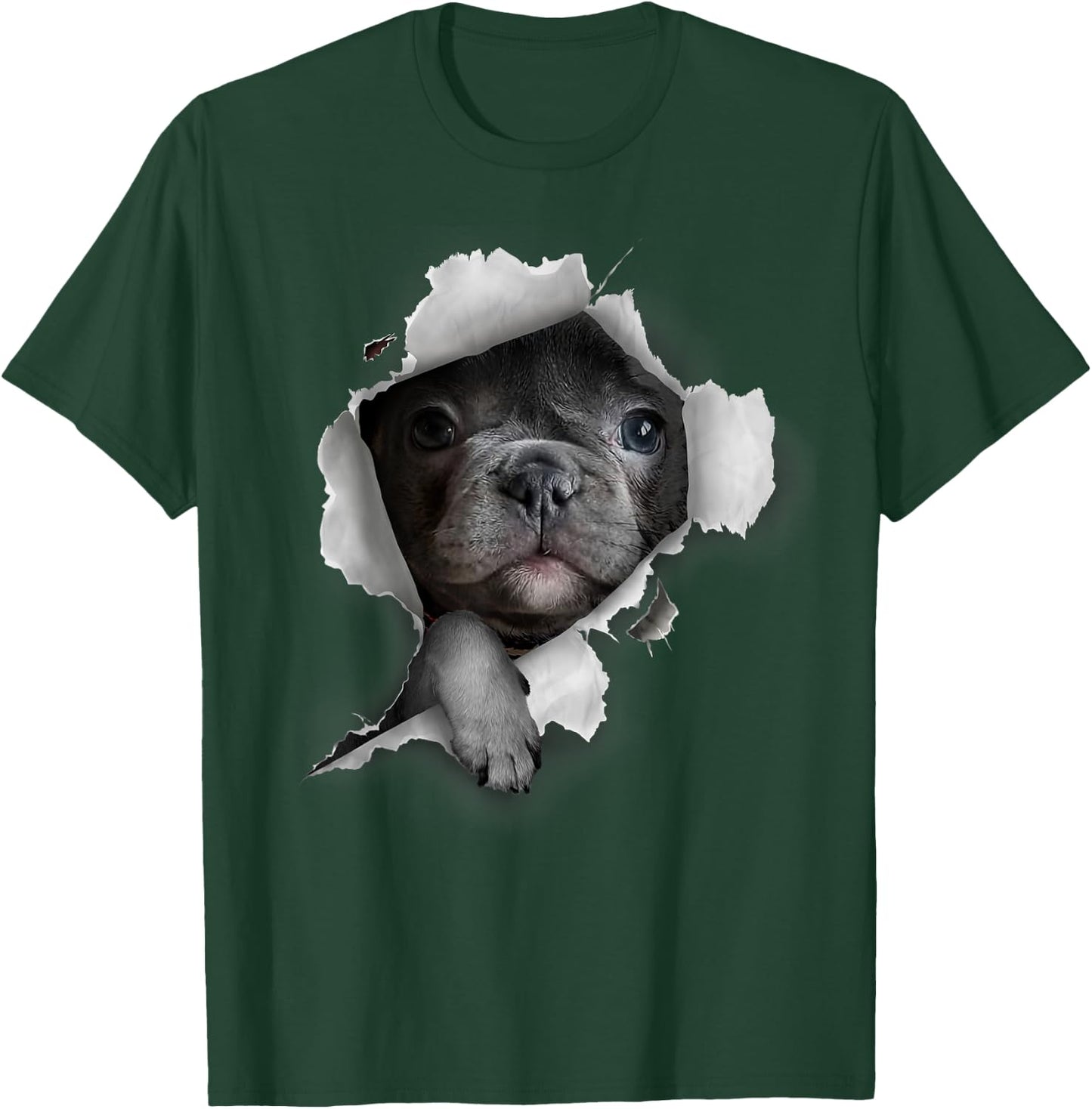 French Bulldog, Funny Dog Owner, Cute French Bulldog T-Shirt - T-Shirt | Forest