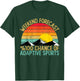 Weekend Forecast Adaptive Sports Shirts Funny Retro T-Shirt - T-Shirt | Forest