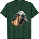 3 Horses - Horse Animal Lover Horseman Equestrian Riding T-Shirt - T-Shirt | Forest