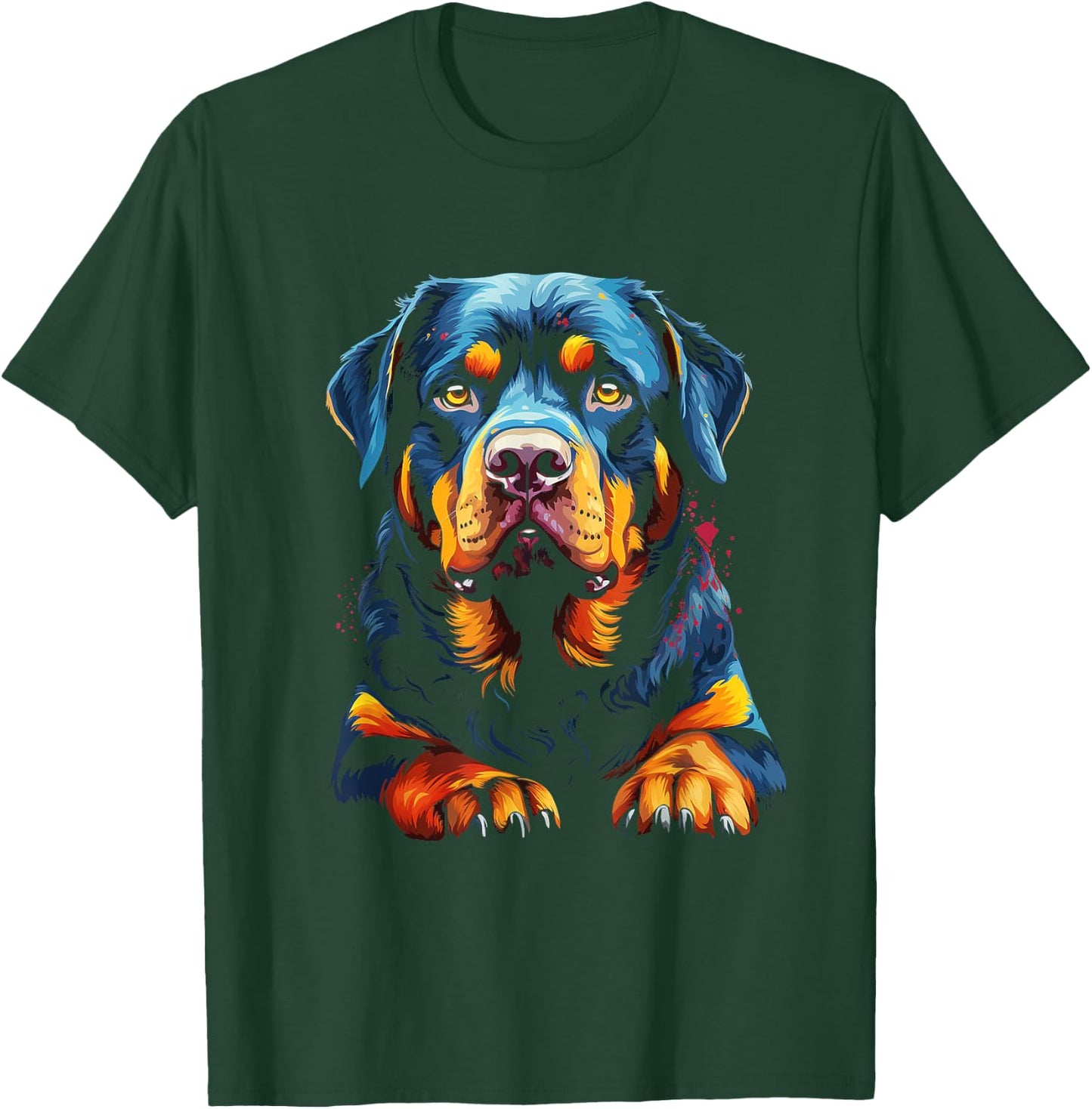 Rottweiler dog pet owner T-Shirt - T-Shirt | Forest