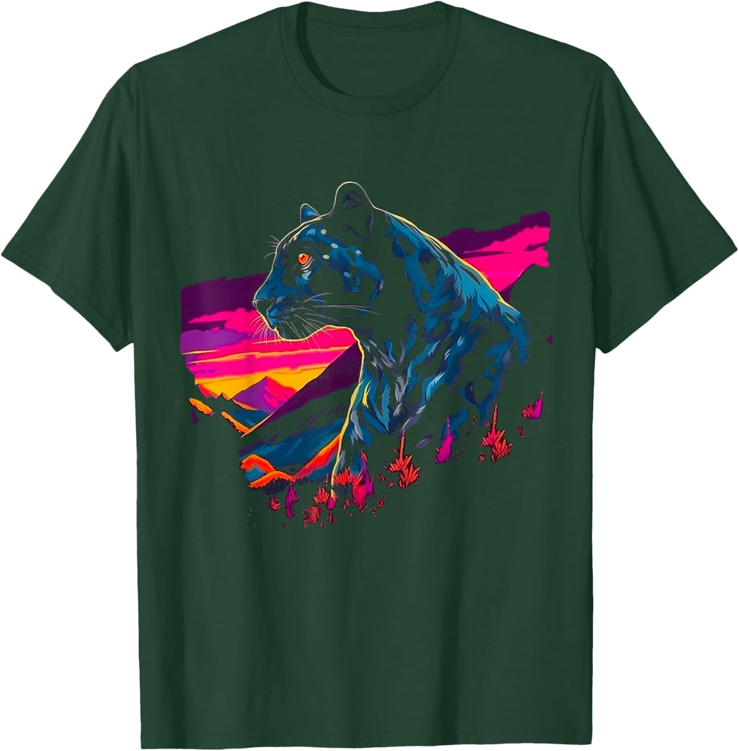 Pop Art Panther T-Shirt - T-Shirt | Forest