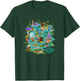 Disney Jungle Cruise Explore The Rivers Of The World Map T-Shirt - T-Shirt | Forest