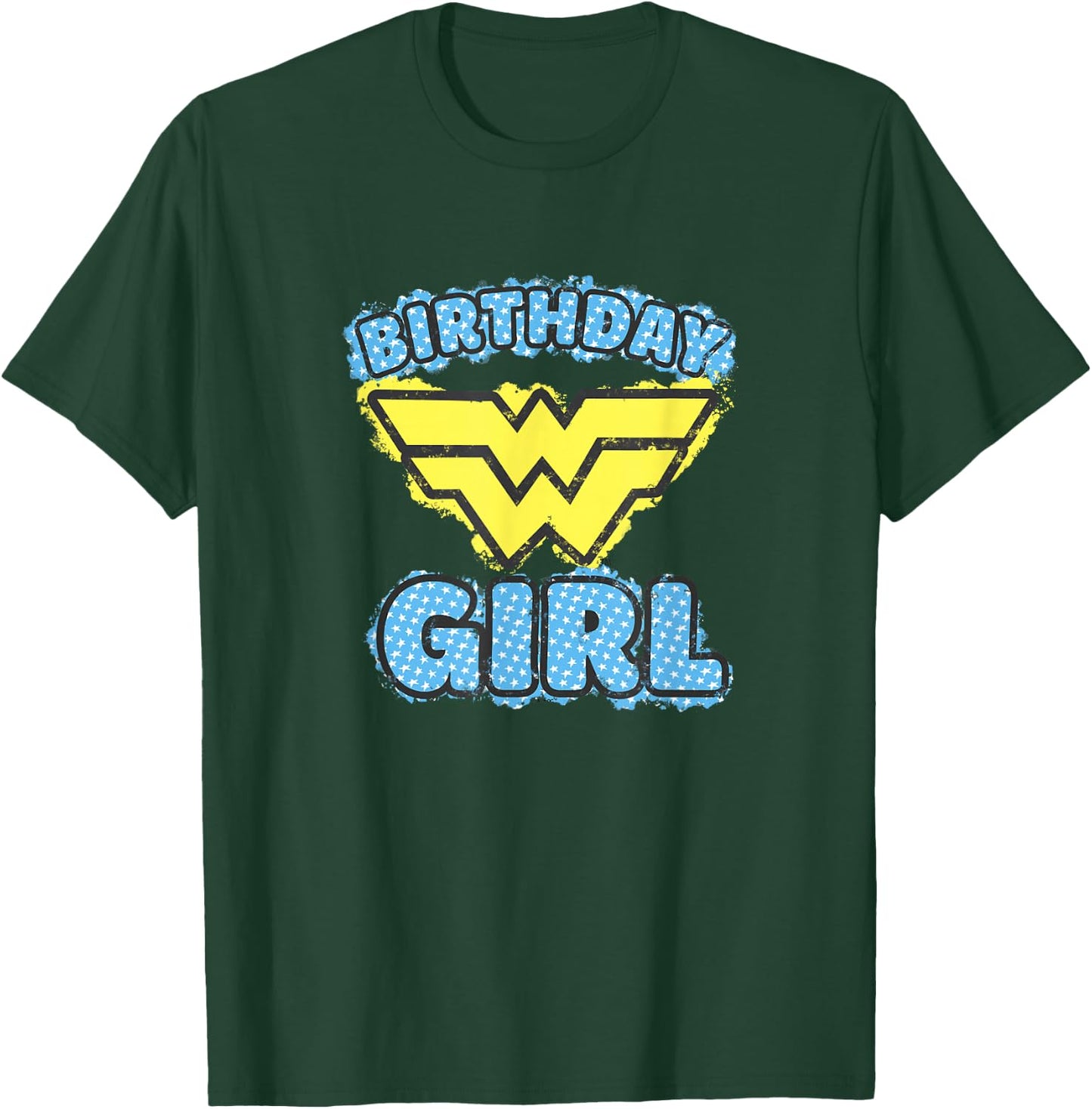 DC Comics Justice League Wonder Woman Birthday Girl T-Shirt - T-Shirt | Forest