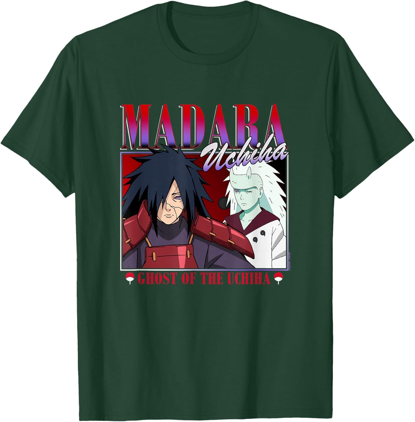 Naruto Shippuden Madara Uchiha 90's Edit T-Shirt - T-Shirt | Forest
