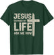 Vintage Jesus Changed My Life Ask Me How T-Shirt - T-Shirt | Forest