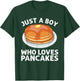 Cute Pancake Art Men Boys Pancake Maker Flapjack Pancakes T-Shirt - T-Shirt | Forest