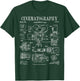 Cinematography Movie Film Camera Vintage Patent Print T-Shirt - T-Shirt | Forest