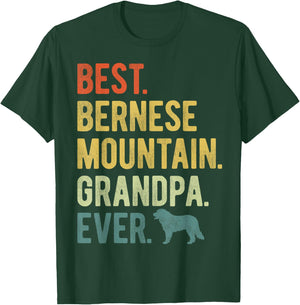 Best Bernese Mountain Grandpa Ever Dog Lovers Father's Day Women T-Shirt - T-Shirt | Forest