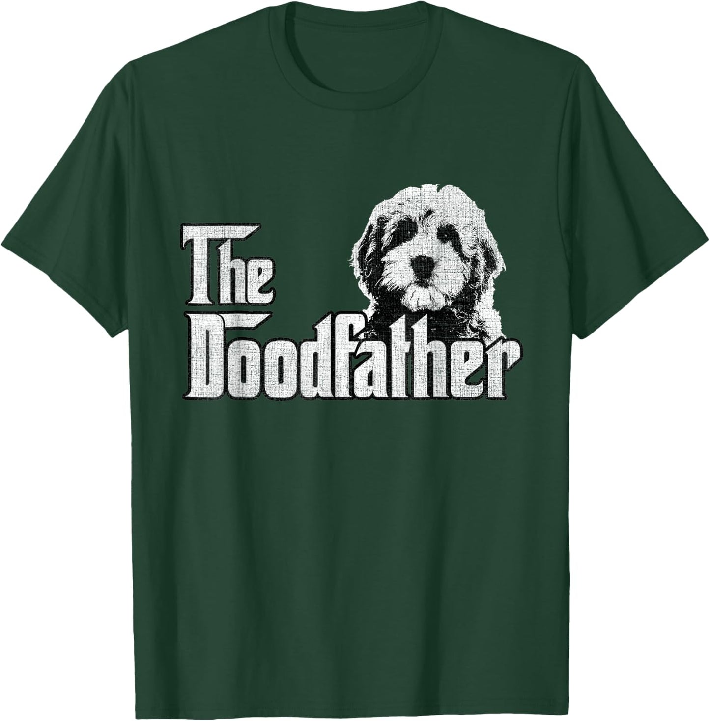The Doodfather Goldendoodle Dog Doodle Dad Fathers Day T-Shirt - T-Shirt | Forest